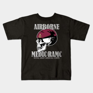 Airborne Medic (distressed) Kids T-Shirt